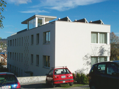 Nord- und Westfassade